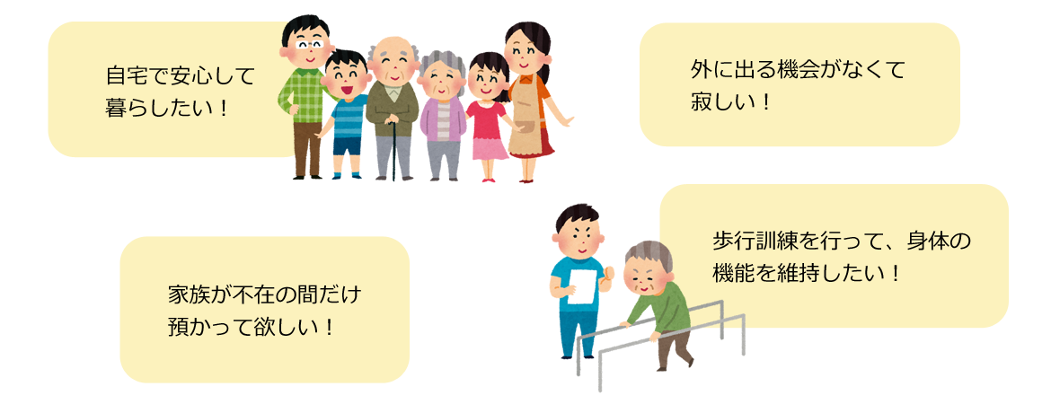 介護保険、在宅生活について、お気軽にご相談下さい!